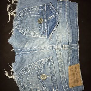 True religion shorts